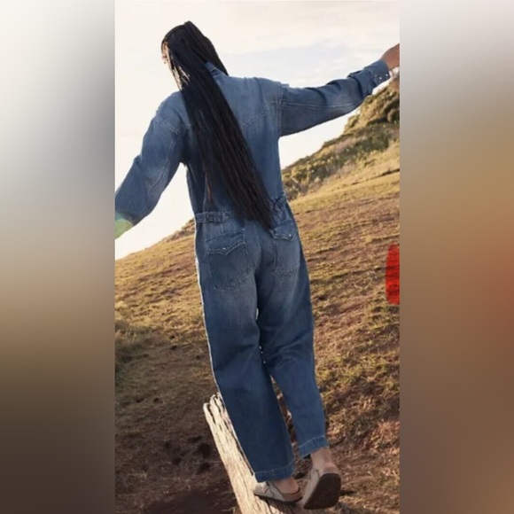 We the Free women’s the Townes coveralls size medium - Picture 2 of 16